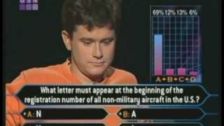 Bernie Cullens Million Dollar Question - Who Wants To Be A Millionaire Clic Format