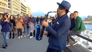 Aladdin - A Whole New World | Street Sax Performance