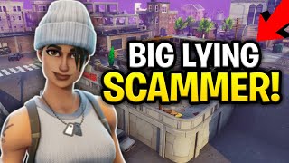 Dumbest Liar Ever Scams Himself Scammer Get Scammed Fortnite Save The World Dumbest Liar Ever Scams Himself Scammer Get Scammed Fortnite Save The World