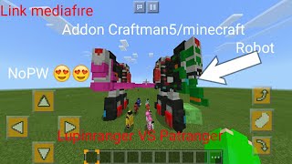 Addon Craftman 5Minecraft Pe Lupinranger Vs Patranger Link Mediafıreno Pasword