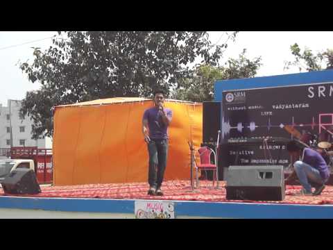 SRM RUBAROO 2k14 | music mantra |performing blue eyes