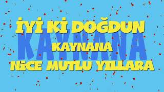 İyi Ki Doğdun Kaynana - İsme Özel Ankara Havası Doğum Günü Şarkısı Full Versi̇yon Reklamsiz