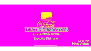Coca Cola Logo History In Demon Blue Effect Inverted Reversed