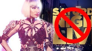 Nicki Minaj MADD at SNL after last night stunt Nicki Minaj MADD at SNL after last night stunt