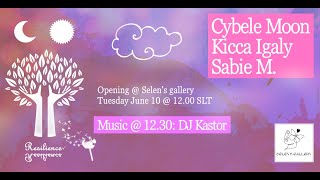 Cybele Moon, Kicca Igaly & Sabie M Selens Gallery