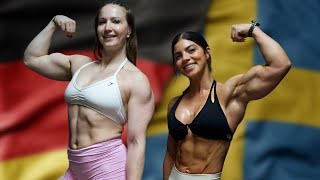 Back Workout W Lea Schreiner Strongest Woman In Europe