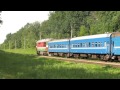 Video БЧ ТЭП70-0223 с поездом №394 Симферополь-Полоцк