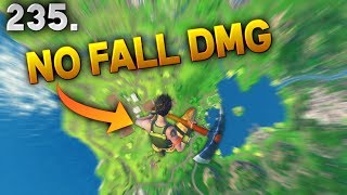 500 IQ NO FALL DMG TRICK..!! Fortnite Daily Best Moments Ep.235 Fortnite Battle Royale Funny Moments