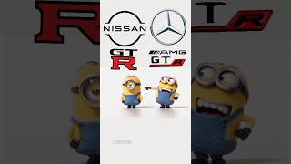 Nissan Gtr Vs Amg Gtr Minions Style Viral