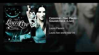 Watch Laura Pausini Casomai Soundcheck Sao Paolo Live video