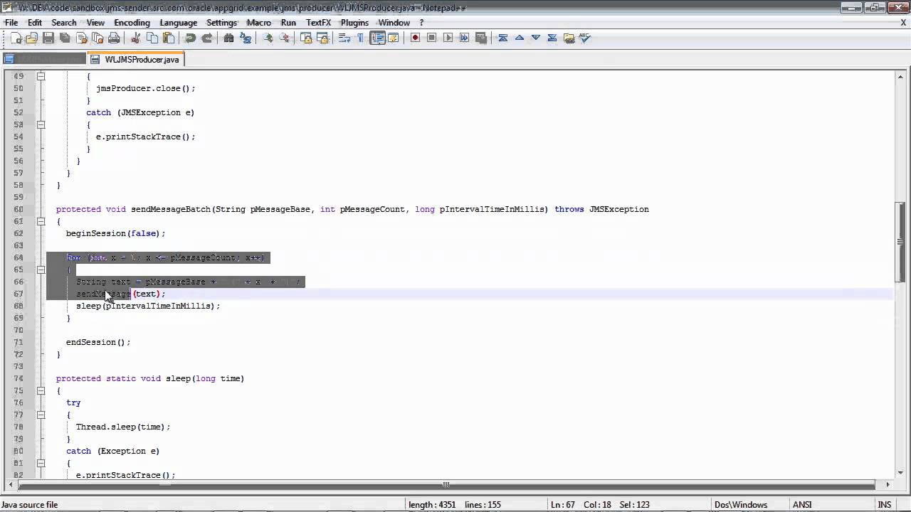 JMS WEBLOGIC jms weblogic: