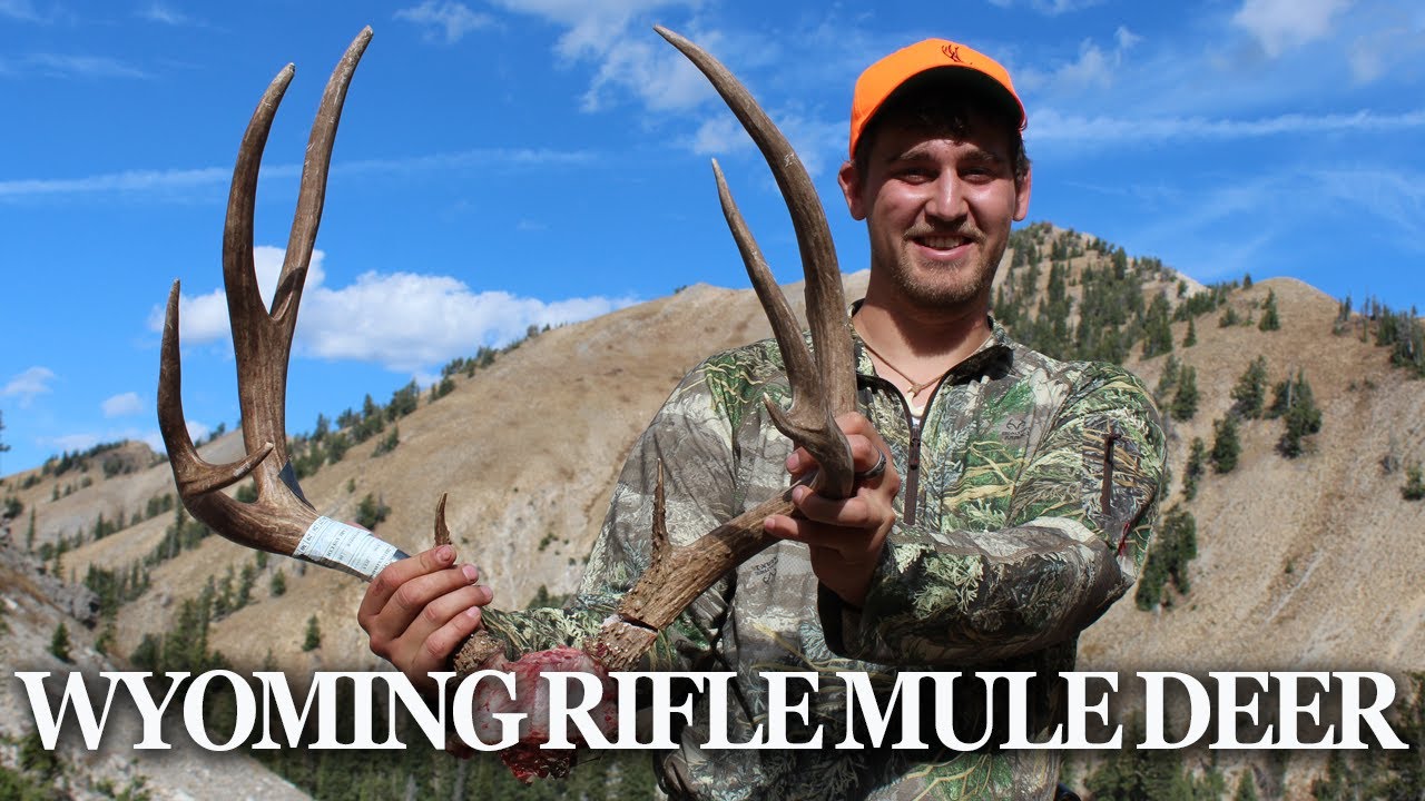 Western Wyoming Mule Deer Hunt, Landon's First Buck with Austin Atkinson