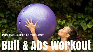 Butt Lift Workout Cardio with a Ball