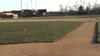 Right Field to home throws