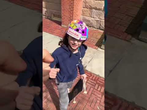 Chloe with the trick of the day - All I need skateboards