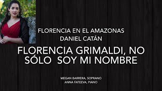 Florencia Grimaldi, no sólo soy mi nombre