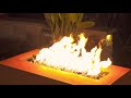 The Fire Pit Store | Linear Fire Pit - Fire Pit Art with Large Flame