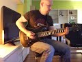Cover of "In Search Of Souls" by Illdisposed played on a Schecter C-7 Blackjack ATX