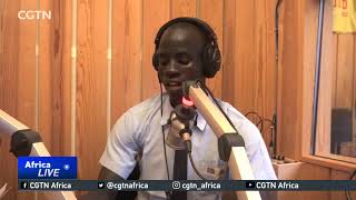 Students in South Sudan take to the radio waves to spread awareness