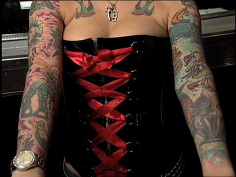  named "Miss Ink" Las Vegas in the Ice House's outrageous tattoo contest.