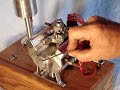 World's Smallest running v8 engine