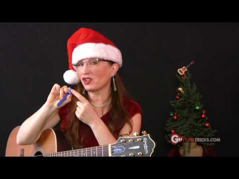 Jingle Bells Guitar Lesson - Christmas - Acoustic Guitar Lesson - Guitar Tricks 34