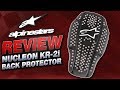 Alpinestars Nucleon KR-2i Back Protector Review from Sportbiketrackgear.com YouTube Video