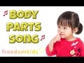 BODY PARTS Song |  Freedom Kids