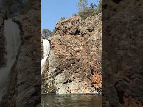 Cliff jumping fail | 45ft flop