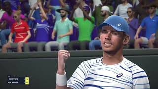 Live - Daniil Medvedev Vs Alex De Minaur - Shanghai 2025 Preview - Quarter Final - Official Game Atp