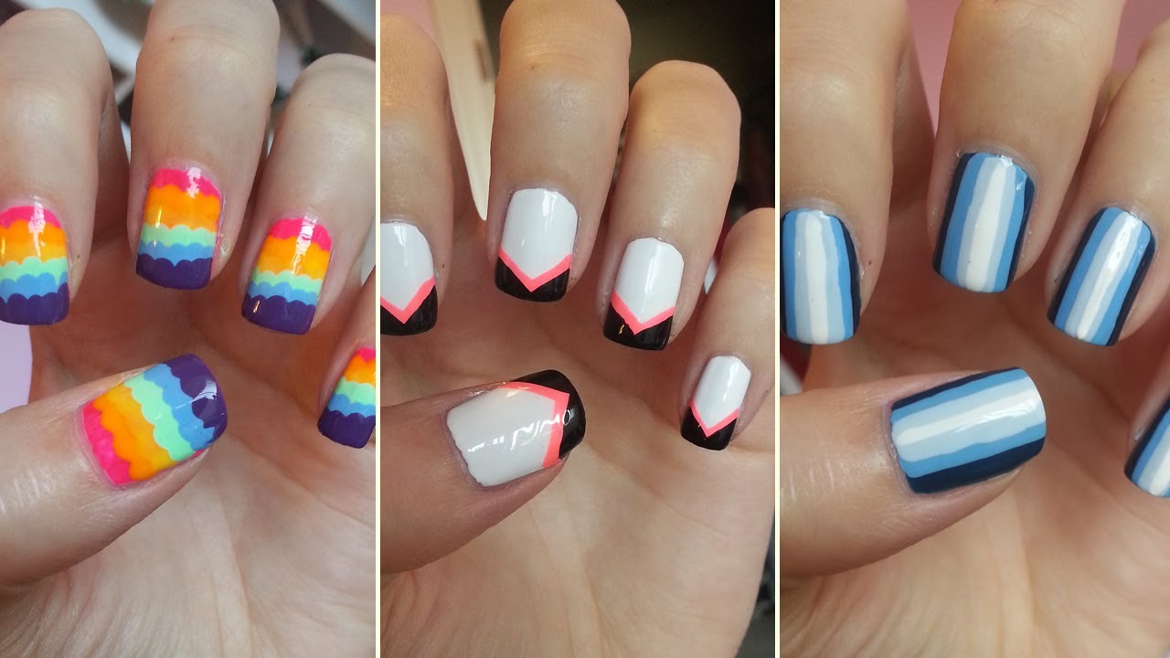 10. Bold and Colorful Nail Designs - wide 1