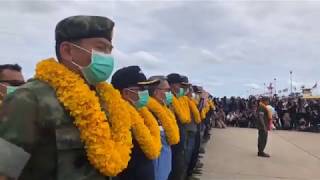 Thai Cave Rescue: Watch the Thai Navy SEALs' welcome home celebration Thai Cave Rescue: Watch the Thai Navy SEALs' welcome home celebration