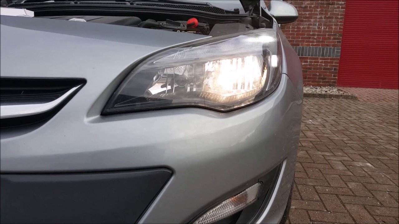 Замена лампы на opel astra о Замена лампы на opel astra о