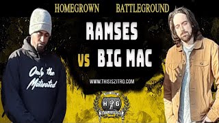 Ramses vs Big Mac | Hosted by Tu Sabe & J Ryder | Homegrown Battleground #NWO