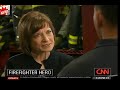 CNN Interviews NYC Firefighter Who Saved Young Boy's Life