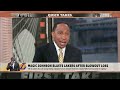 Stephen A. says Russell Westbrook was very wise not to challenge Magic Johnson | First Take