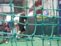Title:Bryce Harper @ Bat-R-Up Las Vegas March 2009 #2 Description:Inside the cage of Bryce Harper