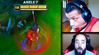Tyler1 Reacts to League of Legends Battle Royale | Yassuo Destroys His Mouse | LoL Funny Moments
