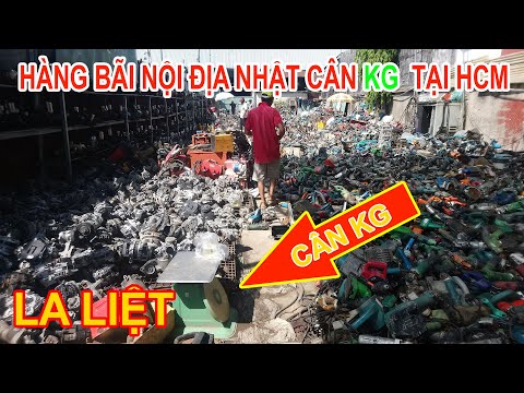 Mua hàng bãi NHẬT cân ký ở đâu tại Sài Gòn? Có nên mua máy hàng bãi NHẬT hay không?