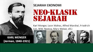 Sejarah Ekonomi: Aliran Neo-Klasik