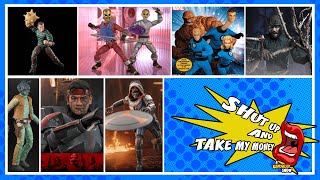 Shut Up and Take My Money - Mezco F4, NECA, Marvel Legends Sandman, Star Wars, Hot Toys, and more.