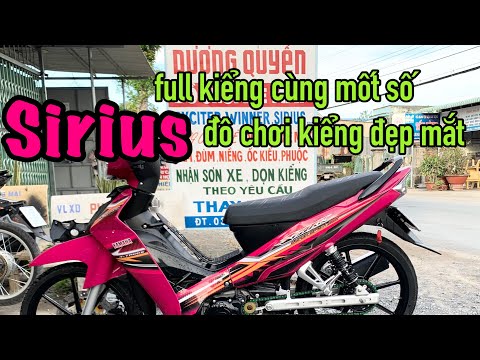 Sirius full kiểng cùng mốt số đồ chơi kiểng đẹp mắt | Quyền RC90