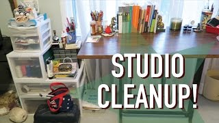 Studio Cleaning And Patreon Announcement Vlog Style