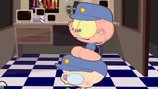 Mongo E Drongo Em Five Nights At Freddys - Noite 5 - Fnaf 1 - Desenho Animado