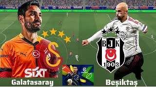 Galatasaray - Beşiktaş Derbisi Süper Lig 8.Hafta E-Footbal 2026 Türkçe Spiker