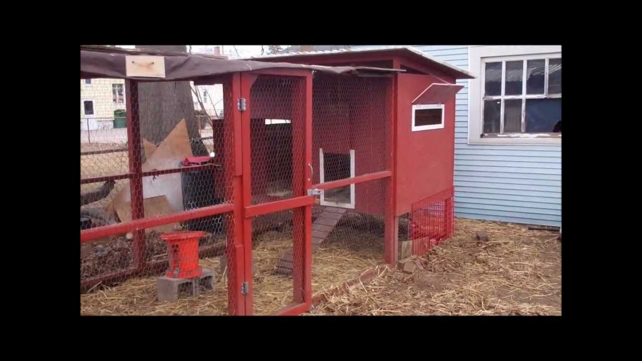 Backyard Chicken Coop Tour - YouTube