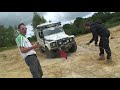Video "CẬN CẢNH" sử dụng tời điện kéo xe ô tô OFF-ROAD