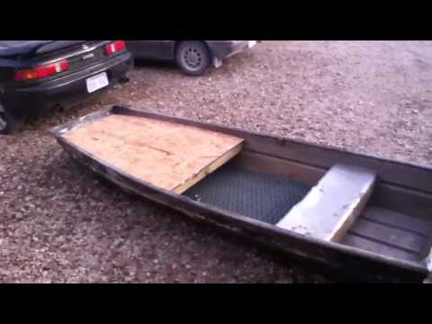 12 Foot Jon Boat Casting Deck Modification | How To Save Money And Do 