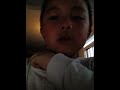 Kid trying to Lip-Sync "Beauty and a beat"