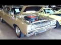 1969 Plymouth Road Runner 440 Six-Pack Pistol Grip Muscle Car